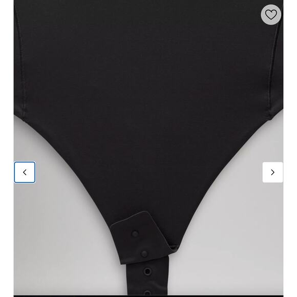 Lululemon Nulu Mockneck Sleeveless Bodysuit black Size XL New With Tags - Picture 10 of 10